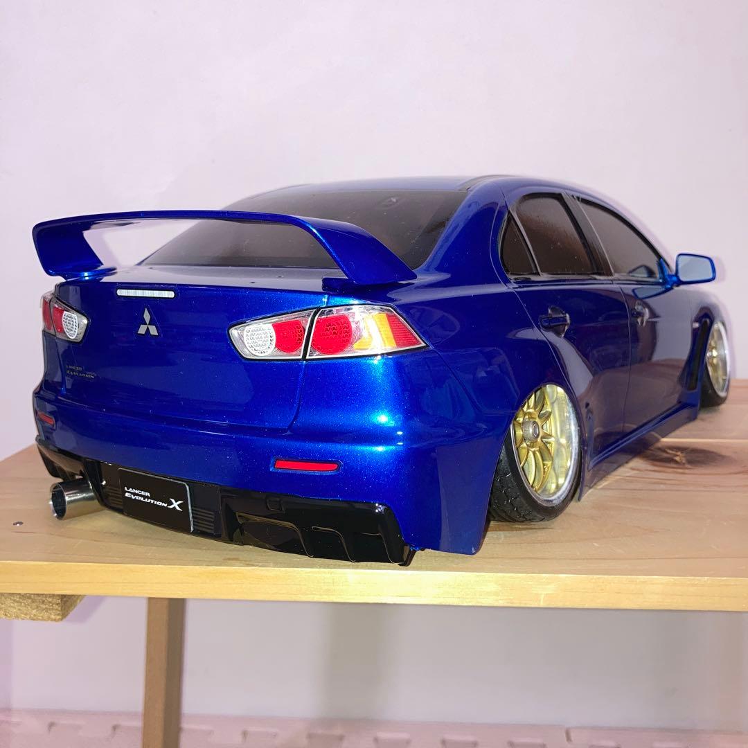 タミヤ　ランエボX ボディ