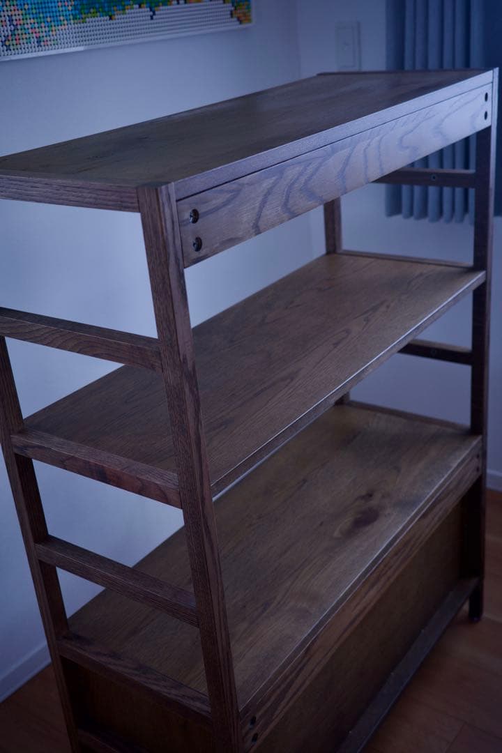 ジャーナルスタンダード ファニチャー /木製シェルフ 4段 引き出し付き