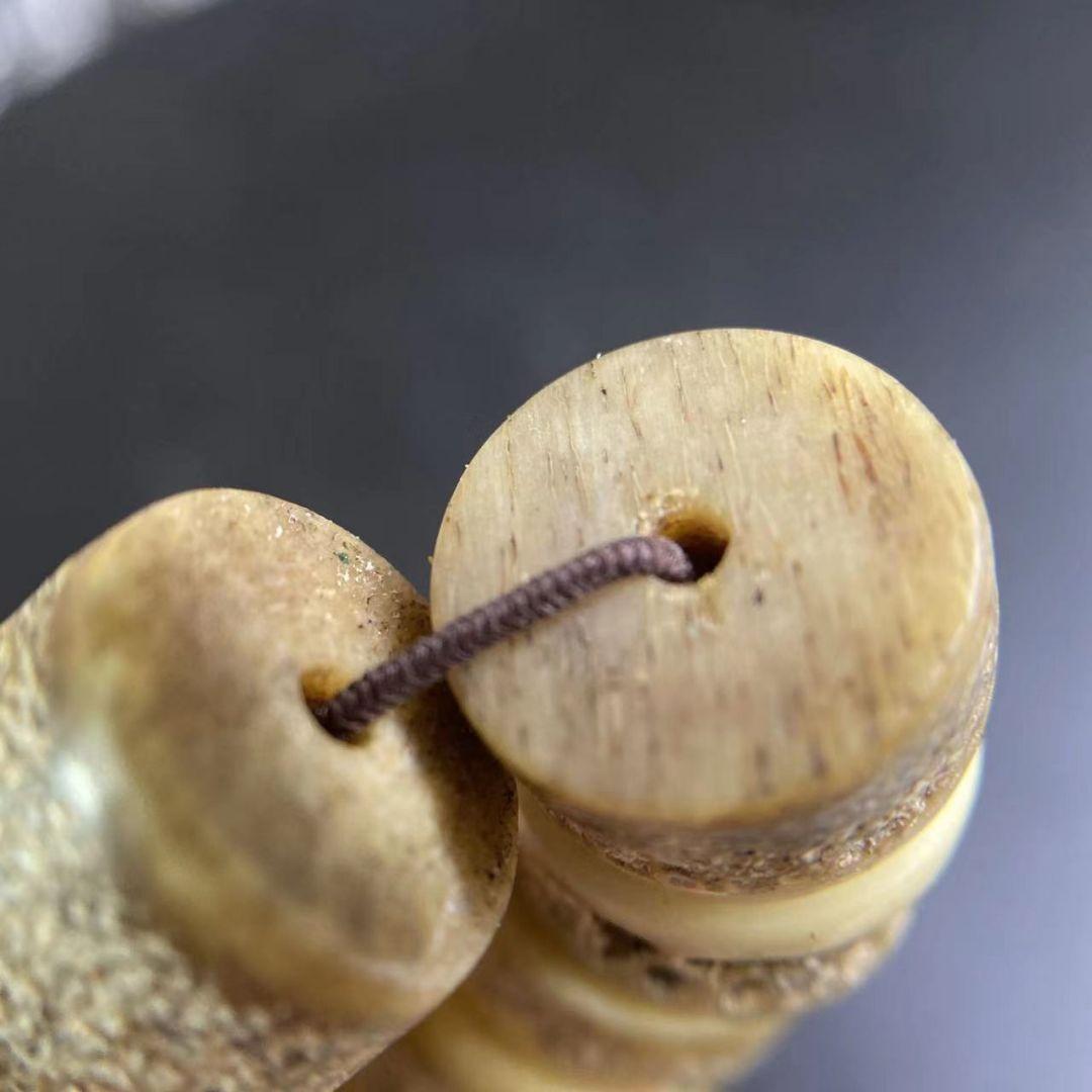 チベット 牦牛ヤク霊骨ブレスレット瞑想 法事 葬儀 お守り 厄除け 魔除け