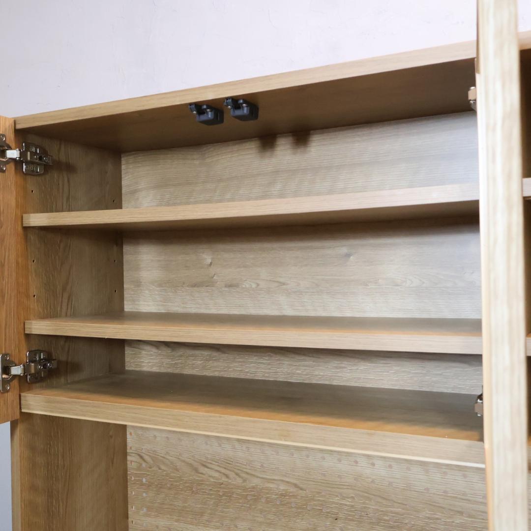 末次家具 LUCIDO キッチンボード カップボード 食器棚 キッチンボード