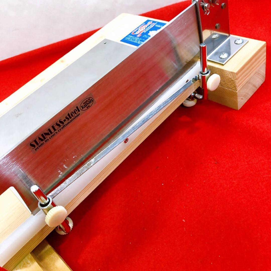 日本製 もち切り器 中 A-210 ステンレス製 ウエダ製作所 餅カッター