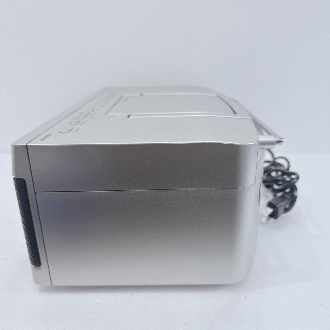 TOSHIBA Aurex ラジオカセットレコーダー シルバー USBポート付き