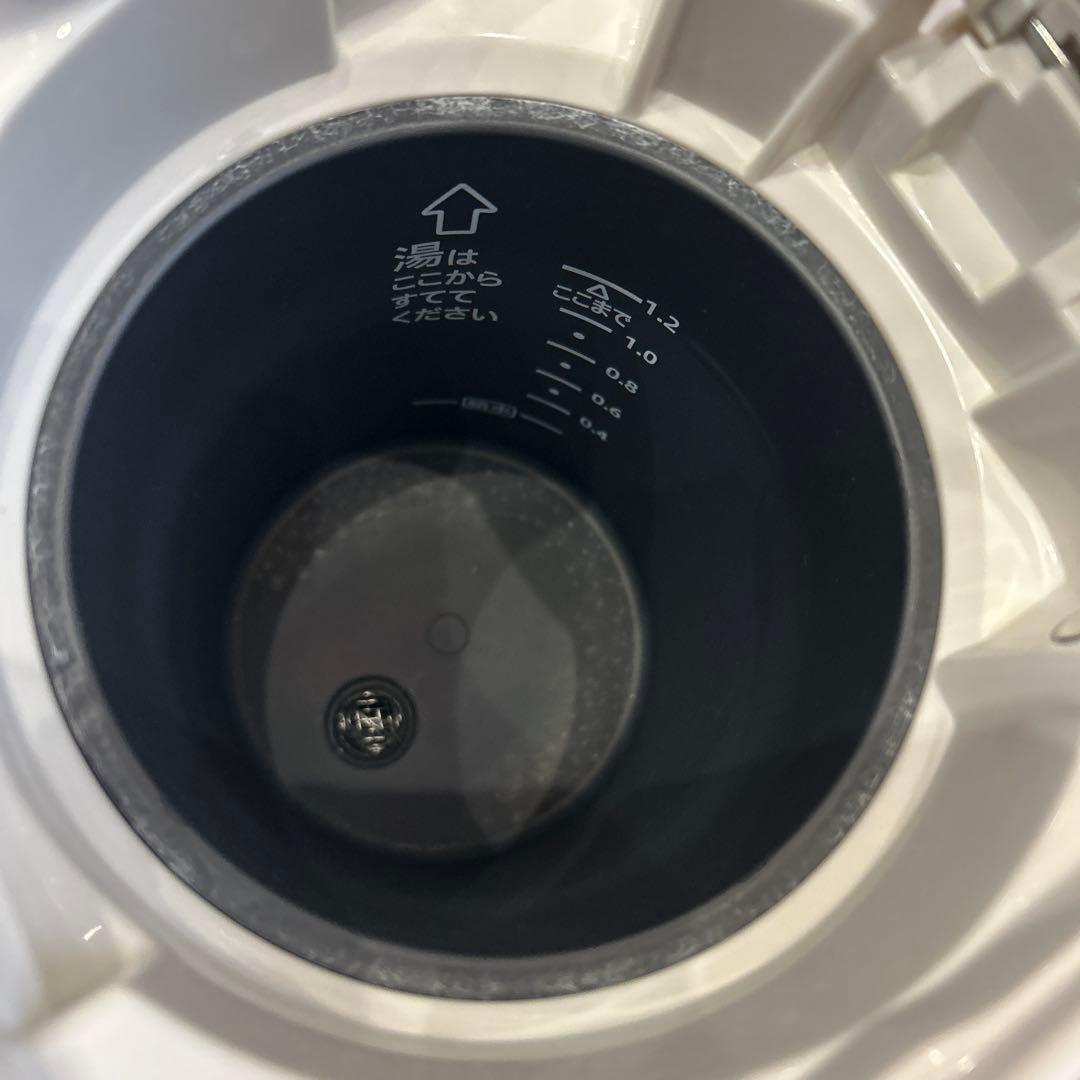 美品　象印 電気ポット CP-CA12 ホワイト