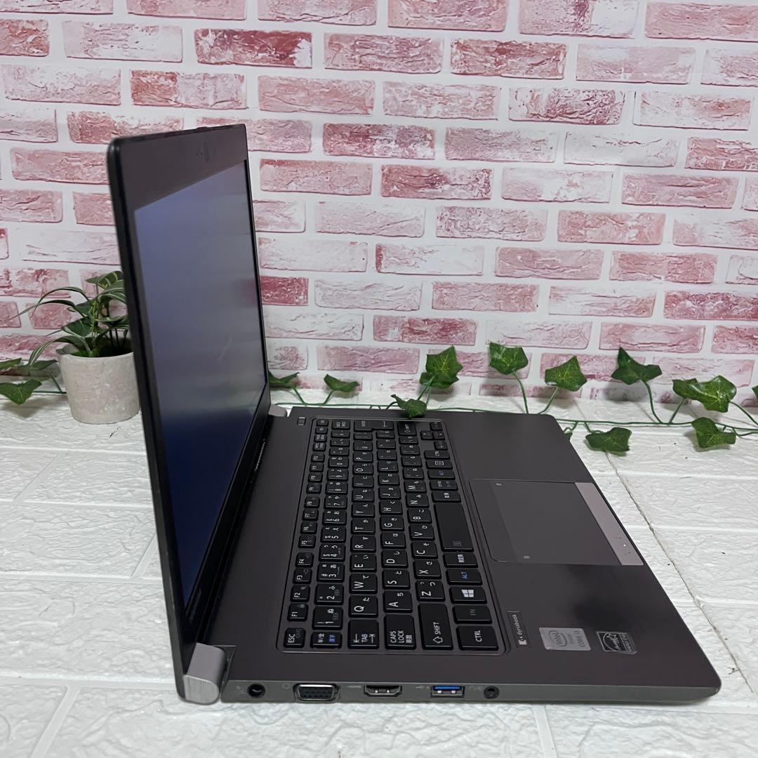 ★中古東芝 SSD128GB メモリ16GB★R63/P ノートPC102