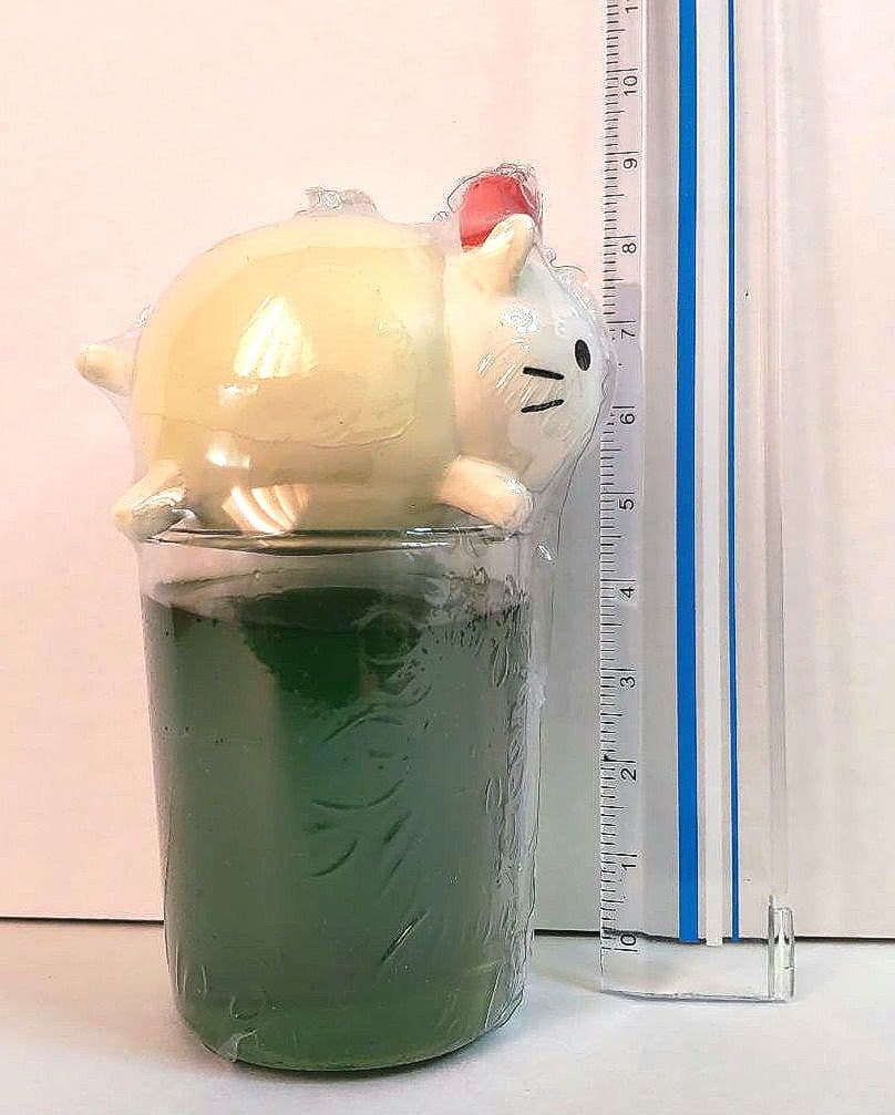 にゃんにゃんにゃんこ　アロママスコット　ライムの香り　クリームソーダ風　激レア