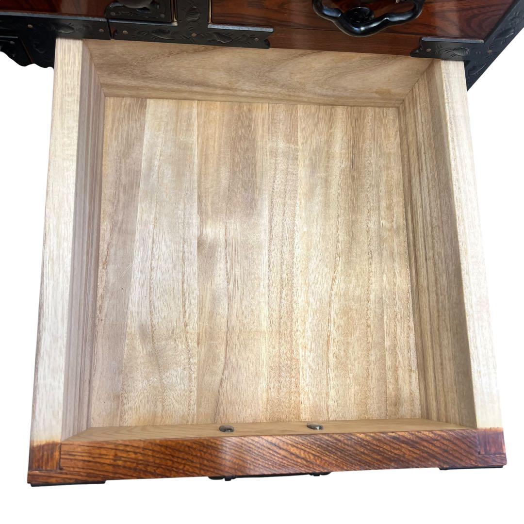 伝統工芸家具 欅 岩谷堂箪笥 2段 整理箪笥 チェスト 収納 アンティーク