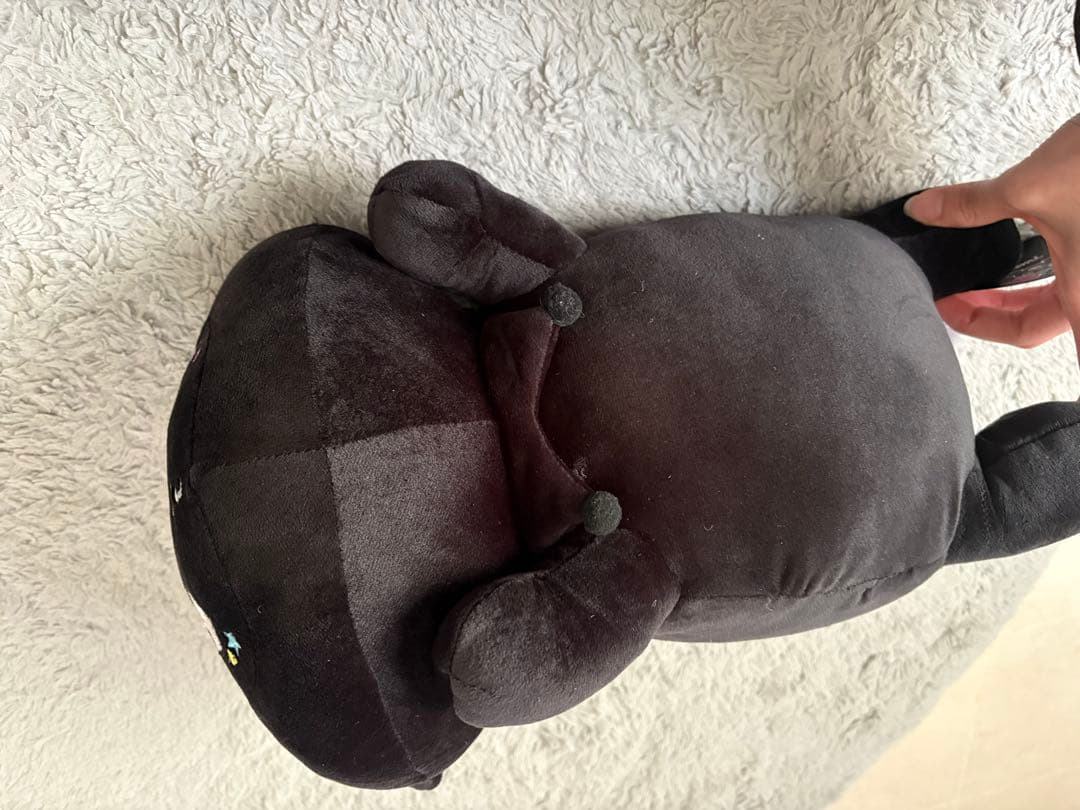 希少　サンリオ　Sanrio ブラッククロミ　ごろ寝枕　ルームシューズセット