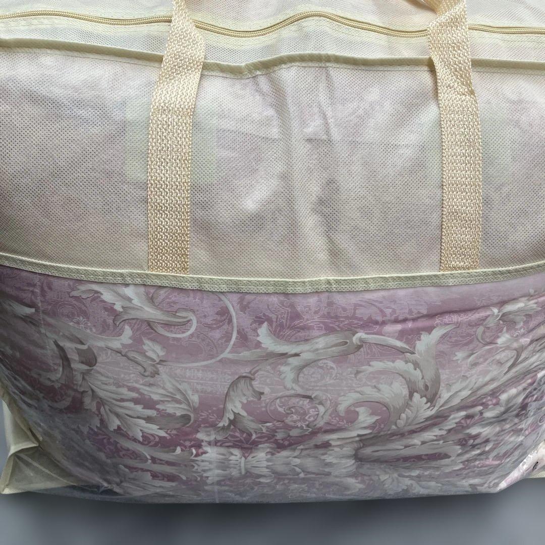 羽毛布団シングル掛けふとん　ツインキルト　羽毛専用ケース付き