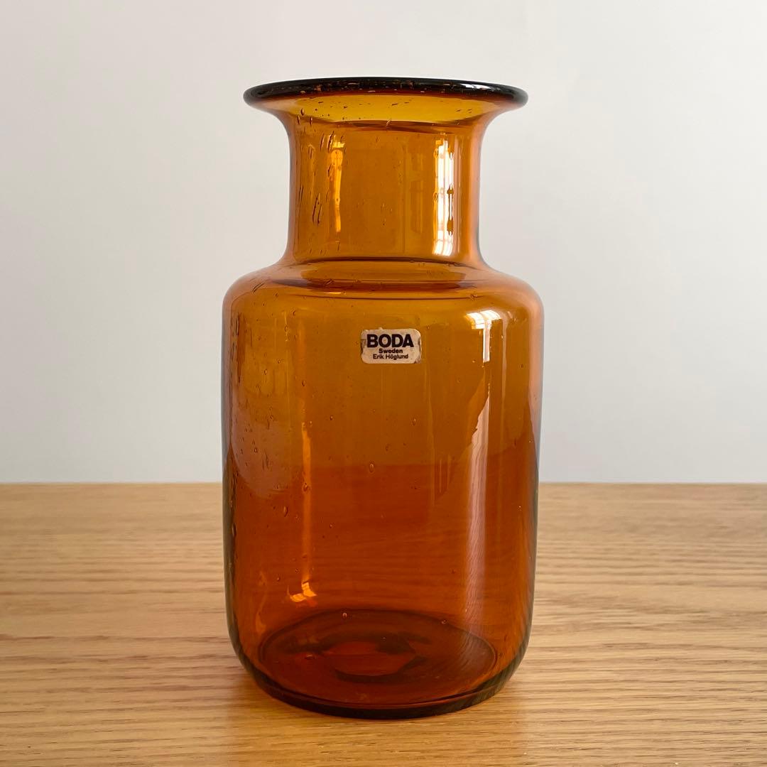 エリック・ホグラン ガラス フラワーベース 花瓶 Erik Hoglund