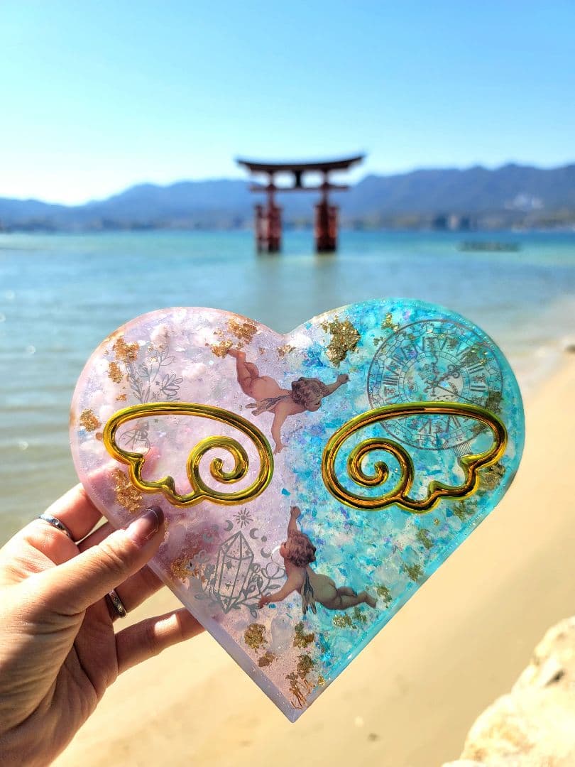 限定1つ★惹きつける女へ❤️愛も人生も選び取る覚醒プレートオルゴナイト