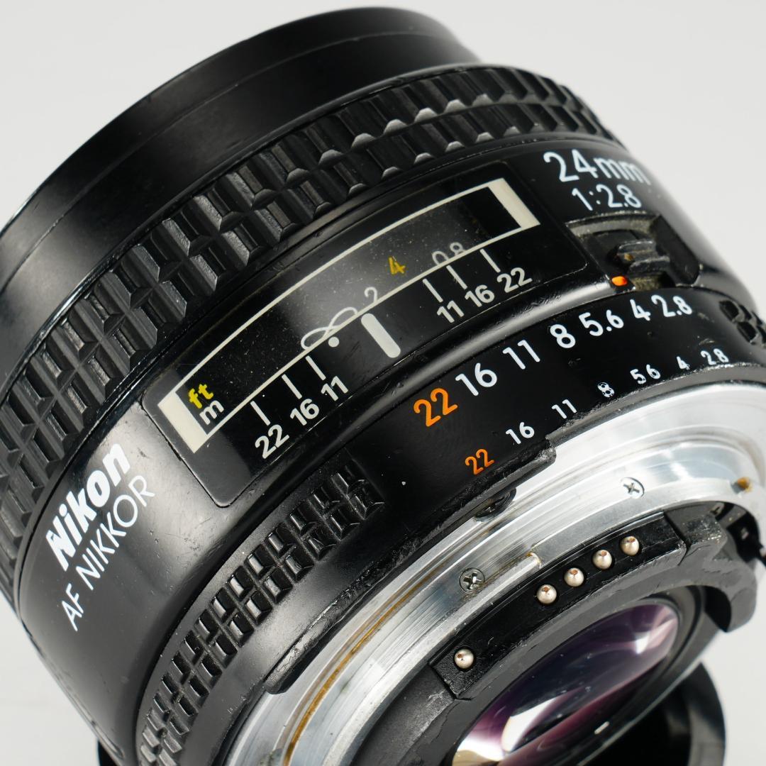 【整備＆テスト済】Nikon Af Nikkor 24mm F2.8 490