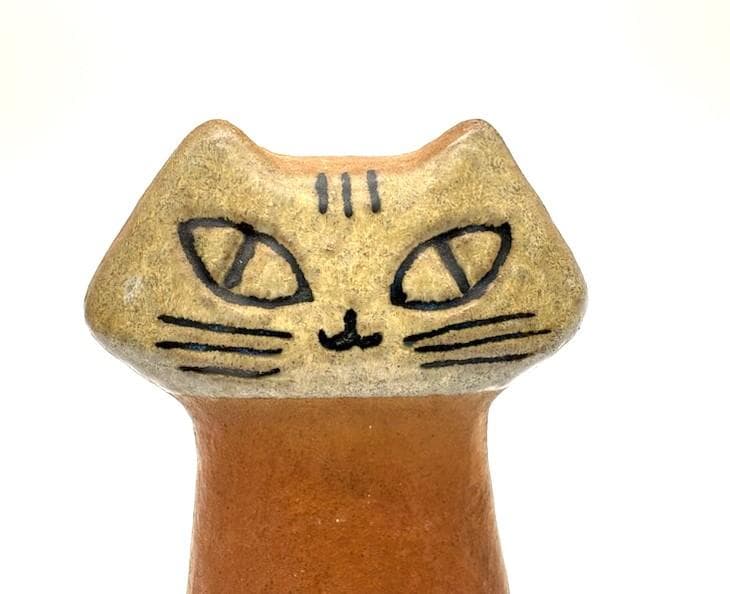 リサラーソン 猫 Lilla Zoo Siting Cat 陶器 ヴィンテージ