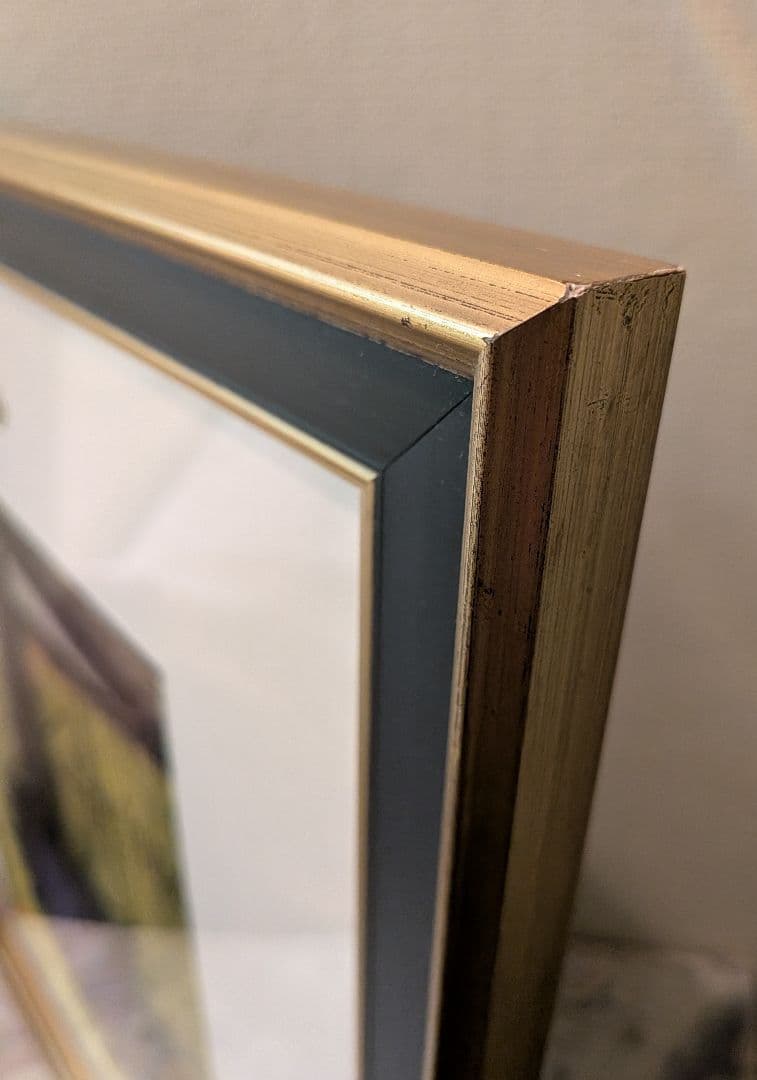 ベルナール・ビュッフェ 「すみれの花束」 オリジナルリトグラフ