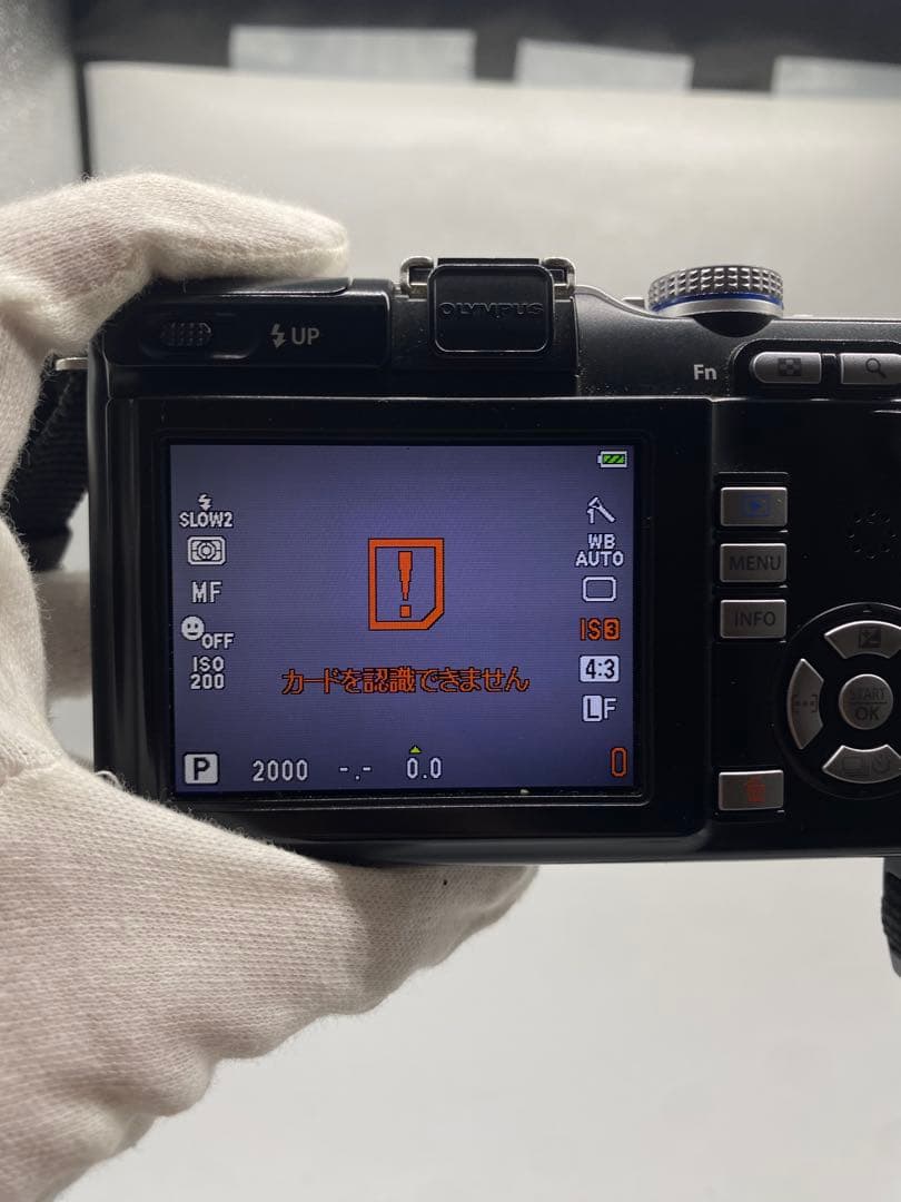 OLYMPUS PEN E-PL1 ボディ ブラック ミラーレス一眼 動作確認済