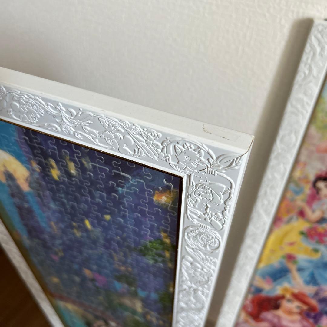 完成！Disney ステンドグラス　パズル　3点おまとめ