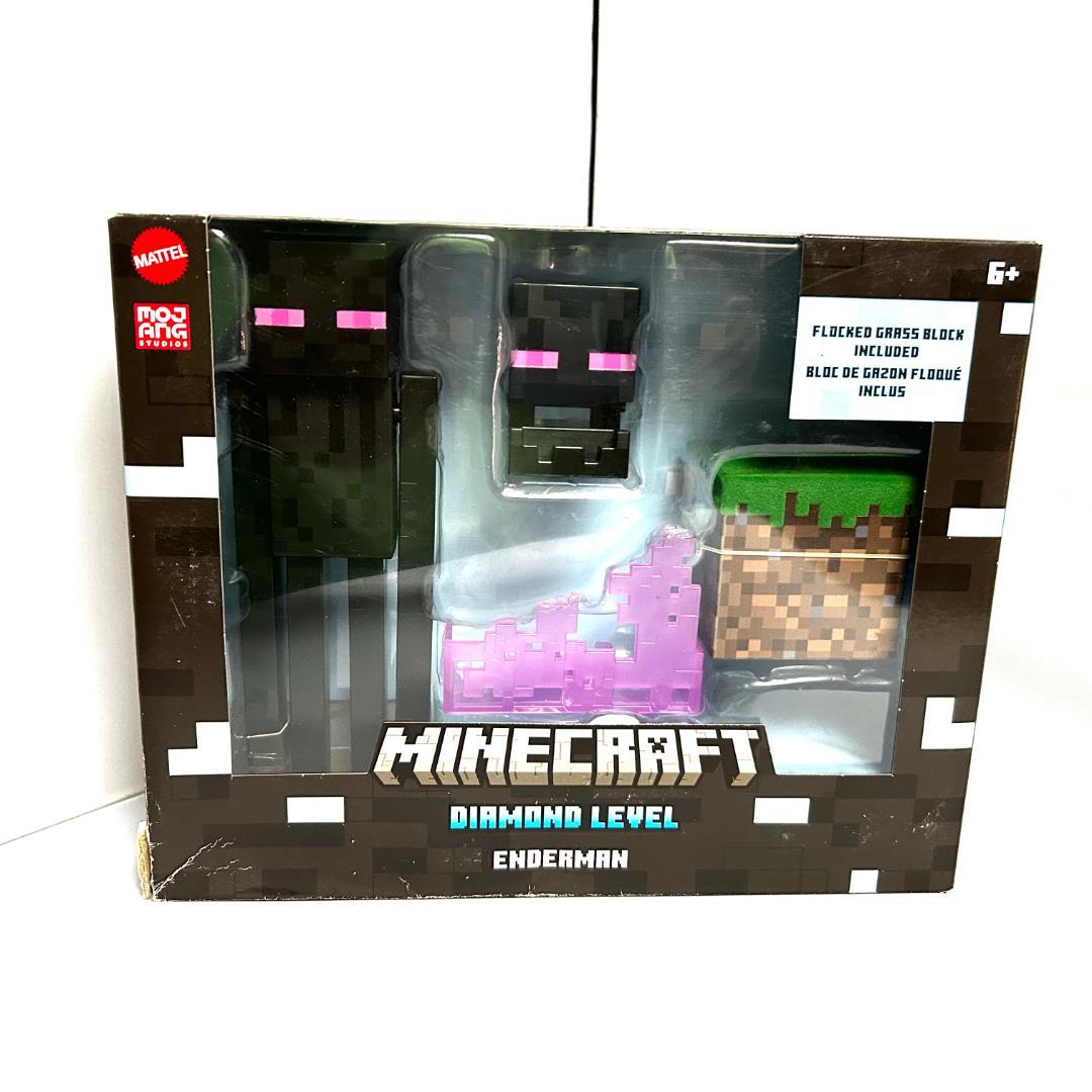 Mattel マインクラフト ダイヤモンド エンダーマン アクションフィギュア