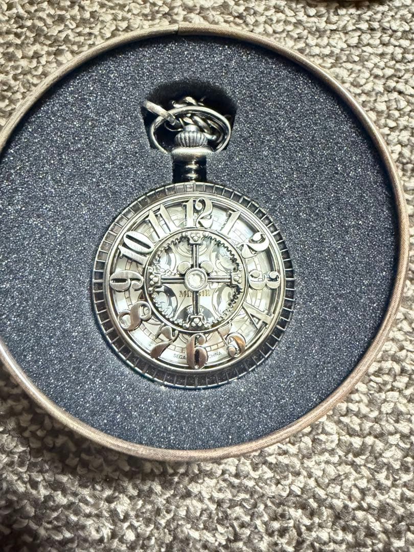 ミッキーマウス 懐中時計 オリジナルケース付き