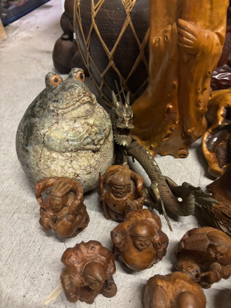 アジア風彫刻コレクション多数　骨董品　まとめ売り