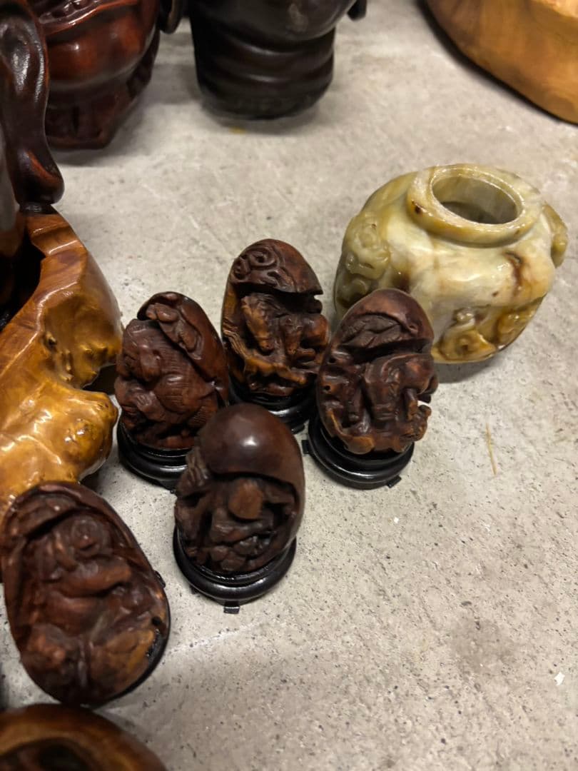アジア風彫刻コレクション多数　骨董品　まとめ売り