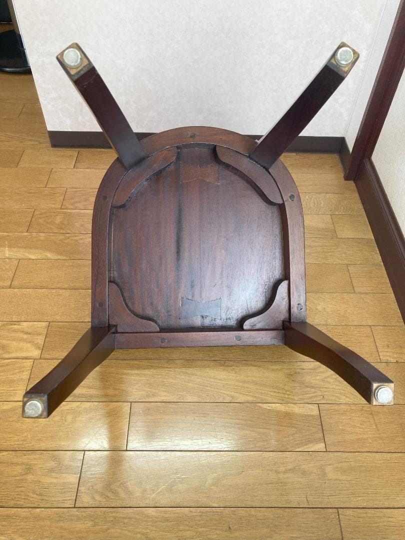 Lutiru 2　木製椅子 ダークブラウン