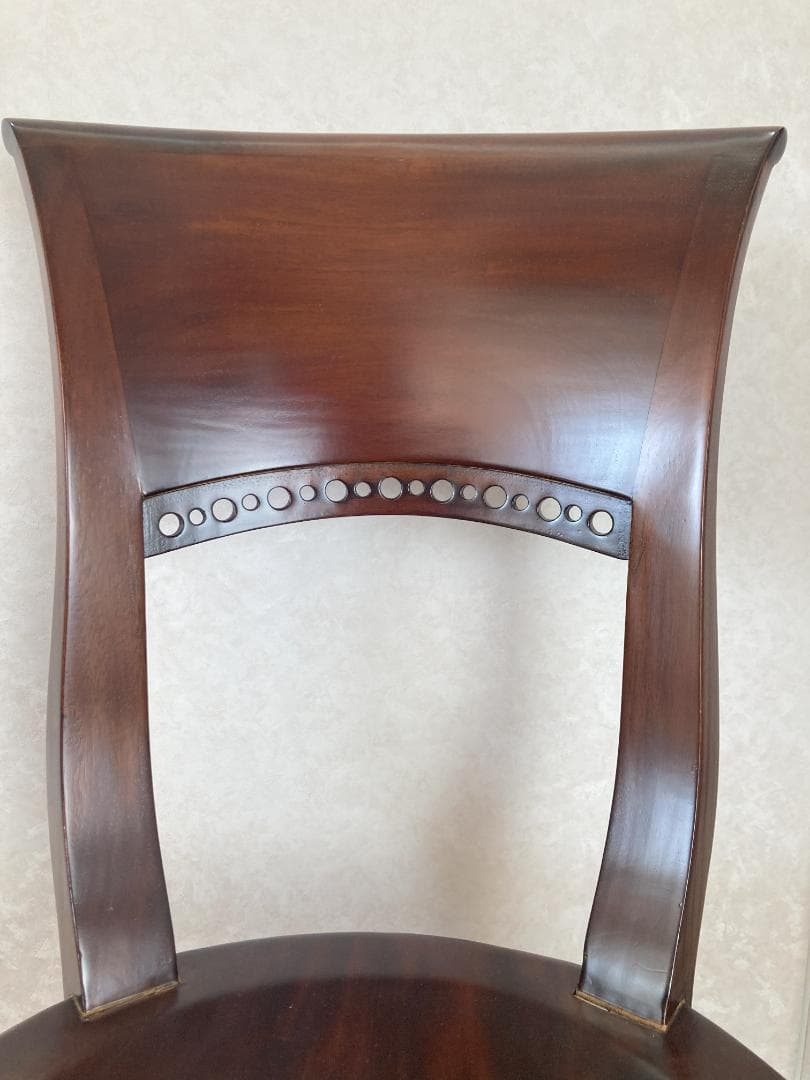 Lutiru 2　木製椅子 ダークブラウン