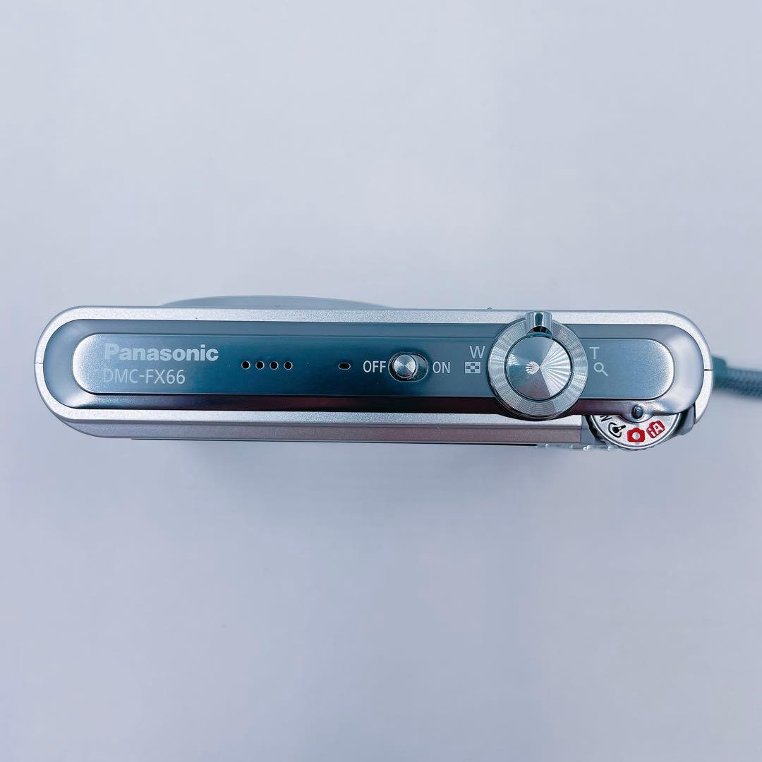 9EM93 パナソニック デジタルカメラ LUMIX DMC-FX66 シルバー