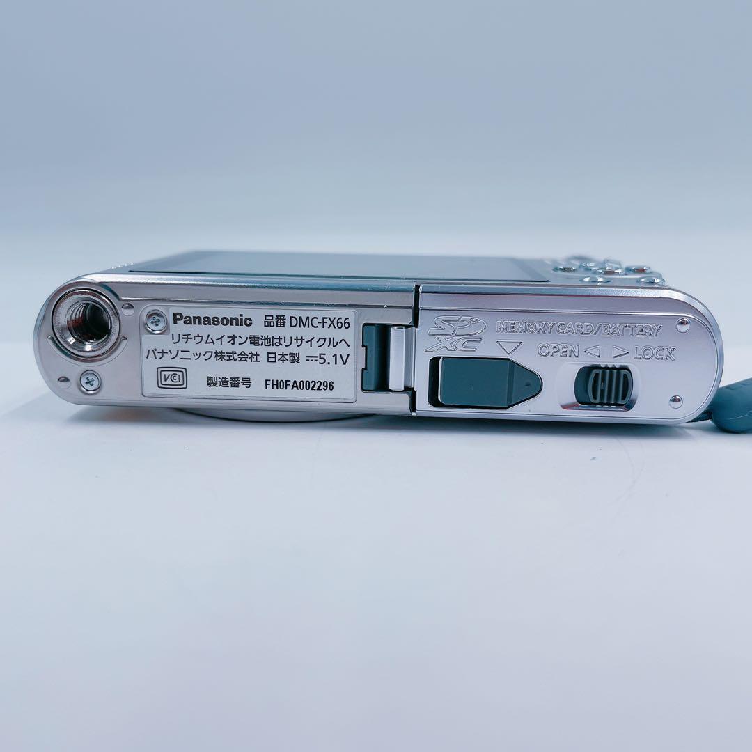 9EM93 パナソニック デジタルカメラ LUMIX DMC-FX66 シルバー