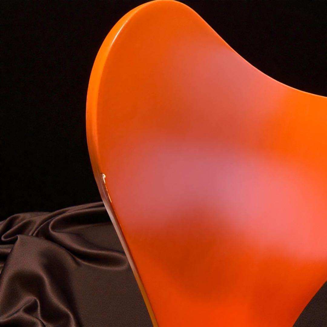 Fritz Hansen セブンチェア 2脚セット オレンジ ターコイズ