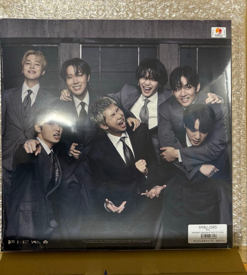 BTS ARIRANG (Standard Vinyl ）グク
