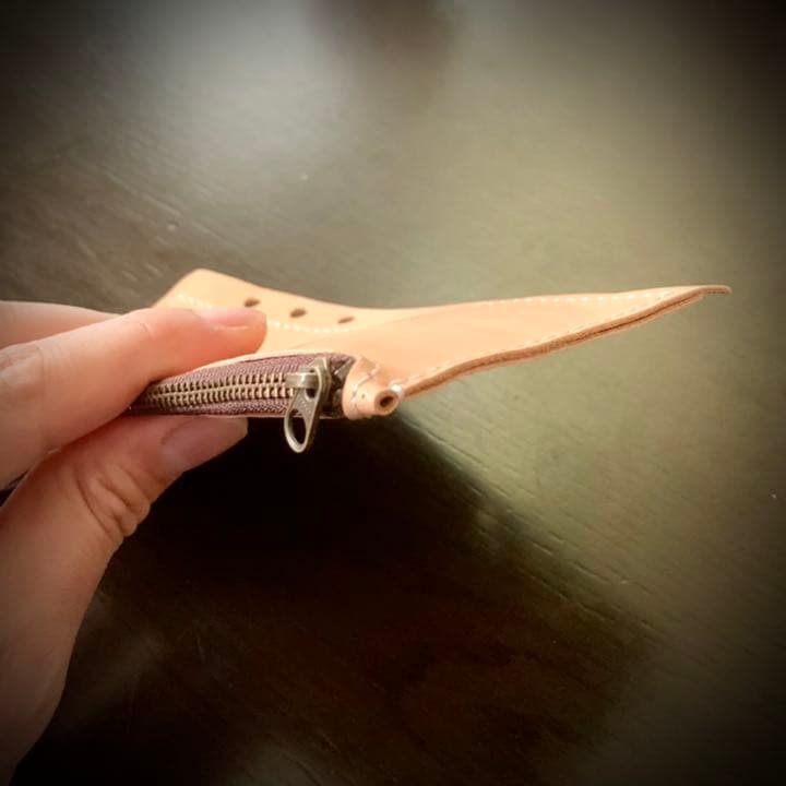 システム手帳用ファスナーポケット