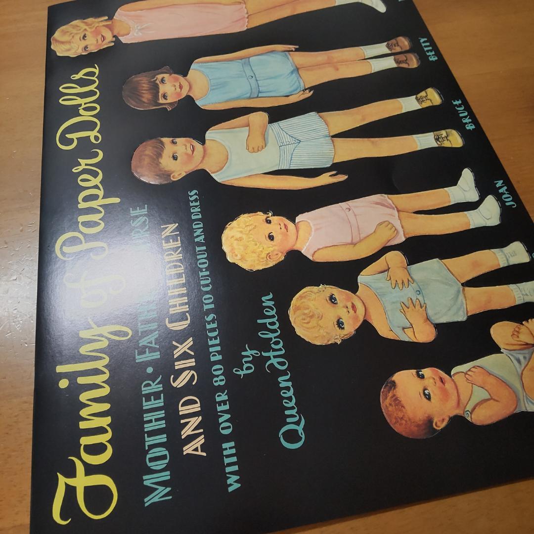 QueenHolden　ヴィンテージ　ペーパードール