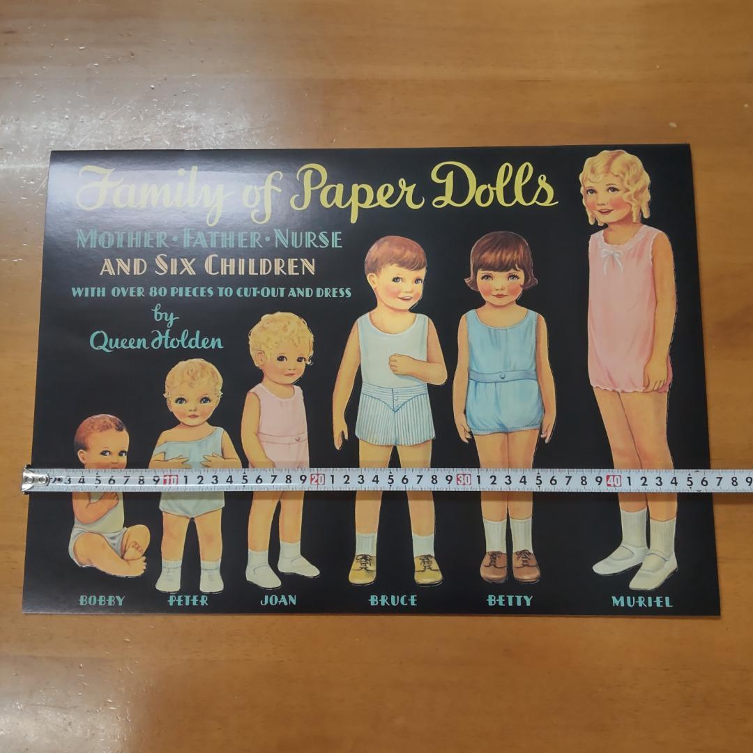 QueenHolden　ヴィンテージ　ペーパードール