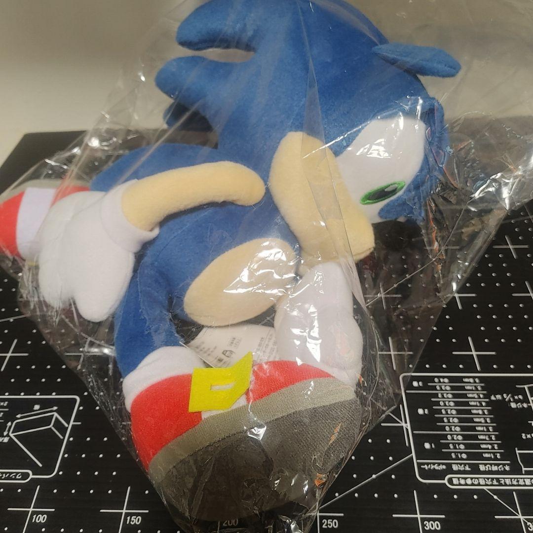 ソニック　ぬいぐるみ　ラッキーくじB賞　アミューズメント