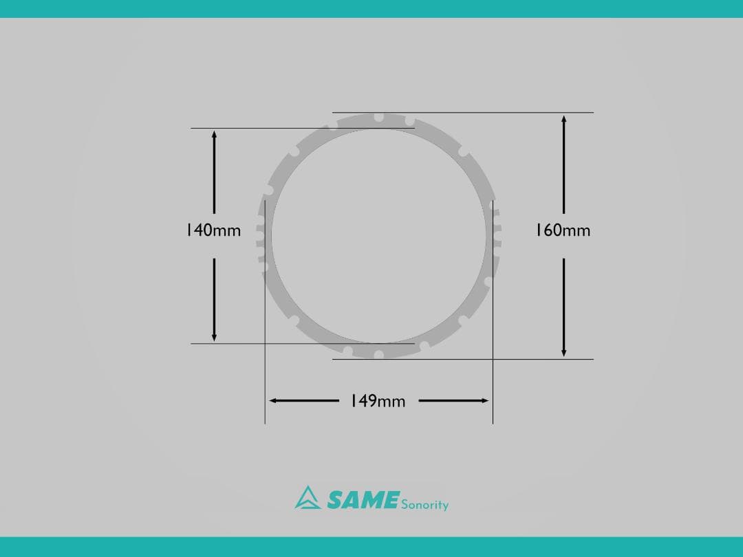 【SAME】Straight Shell 170 スピーカー エンクロージャー