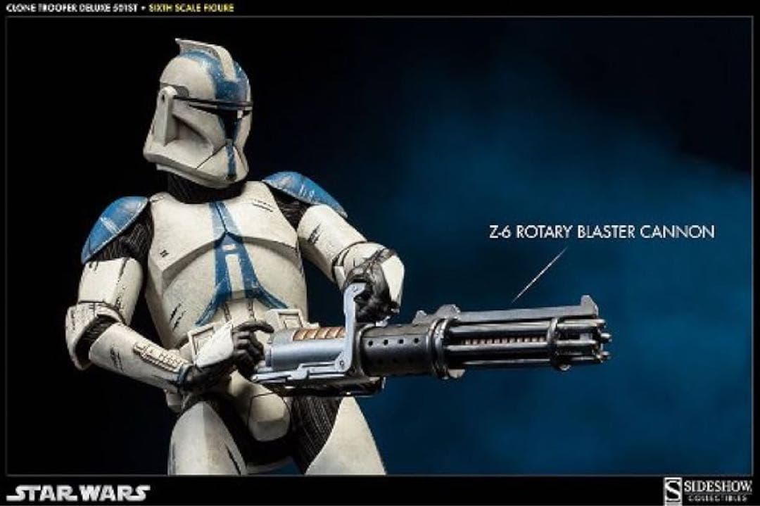 サイドショウ 1/6 スターウォーズ クローン・トルーパー（第501大隊）DX版