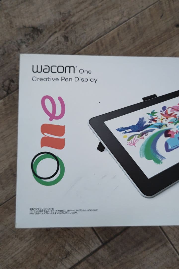 【美品】Wacom One液晶ペンタブレット 本体+保護シート+ペン追加(中古)
