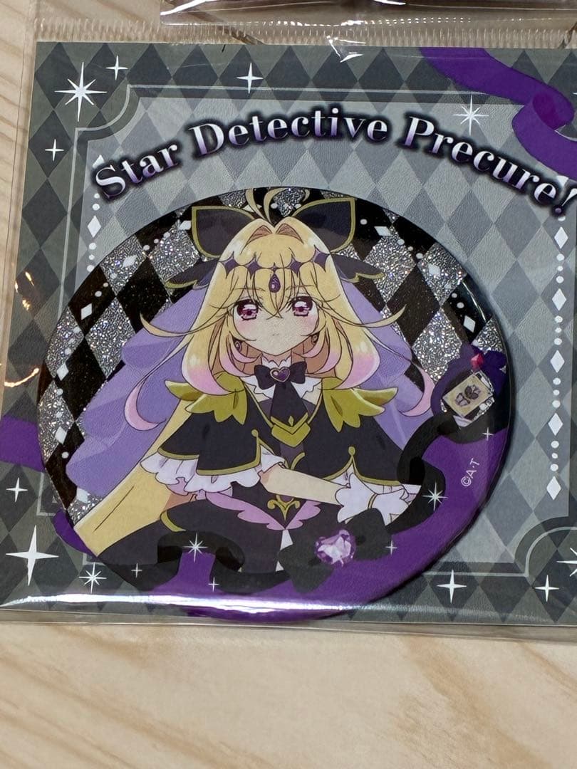 名探偵プリキュア　アルカナシャドウ　キーチェーン　ポールチェーンヘアゴム缶バッジ