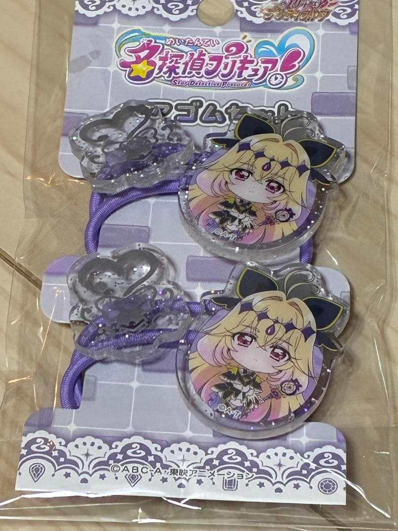 名探偵プリキュア　アルカナシャドウ　キーチェーン　ポールチェーンヘアゴム缶バッジ