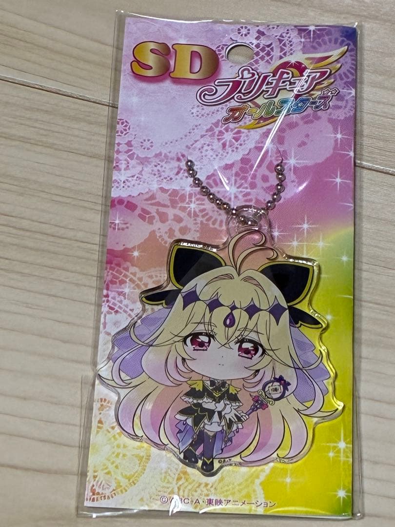 名探偵プリキュア　アルカナシャドウ　キーチェーン　ポールチェーンヘアゴム缶バッジ