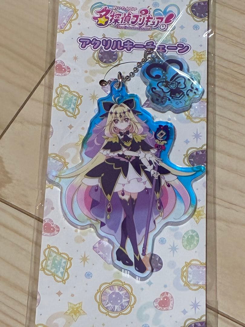 名探偵プリキュア　アルカナシャドウ　キーチェーン　ポールチェーンヘアゴム缶バッジ