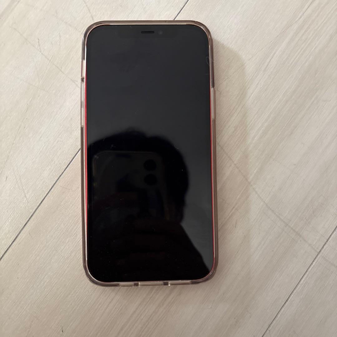 Apple iPhone 12 レッド 背面傷あり