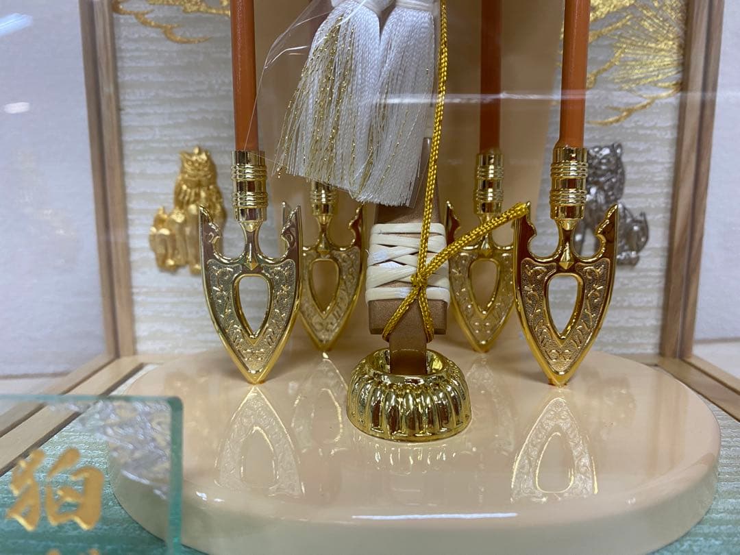 東京　久月　破魔弓　１０号・サイズ　間口約２３×奥行約１８×高さ約３７㎝