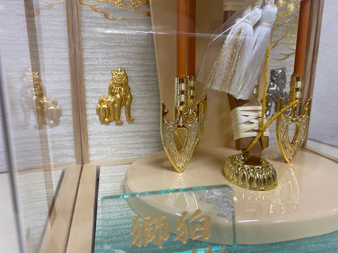 東京　久月　破魔弓　１０号・サイズ　間口約２３×奥行約１８×高さ約３７㎝