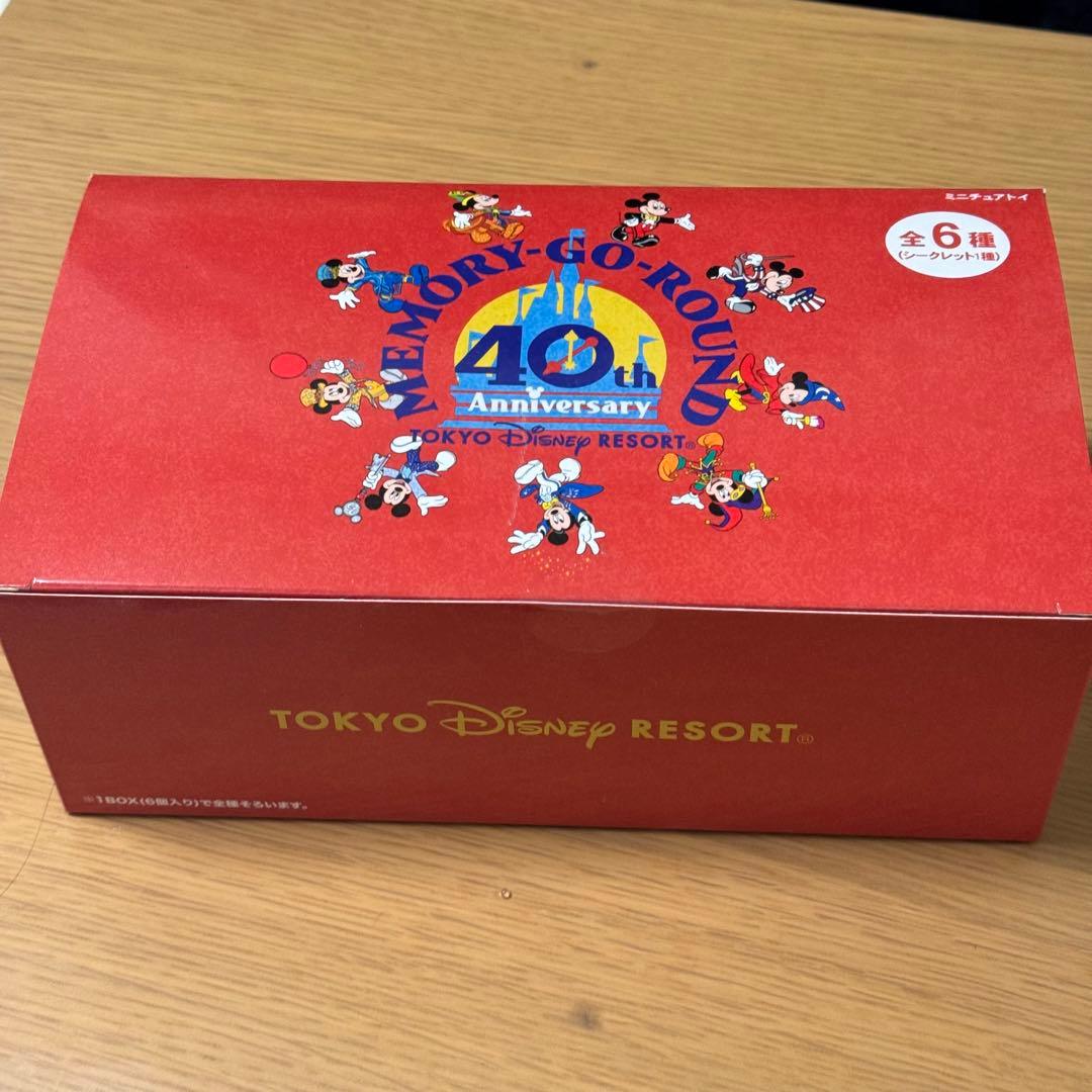 ディズニー　40周年　ミニチュアトイ