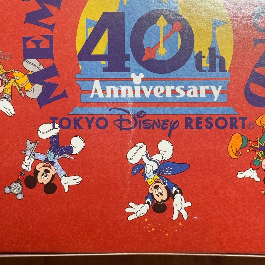 ディズニー　40周年　ミニチュアトイ