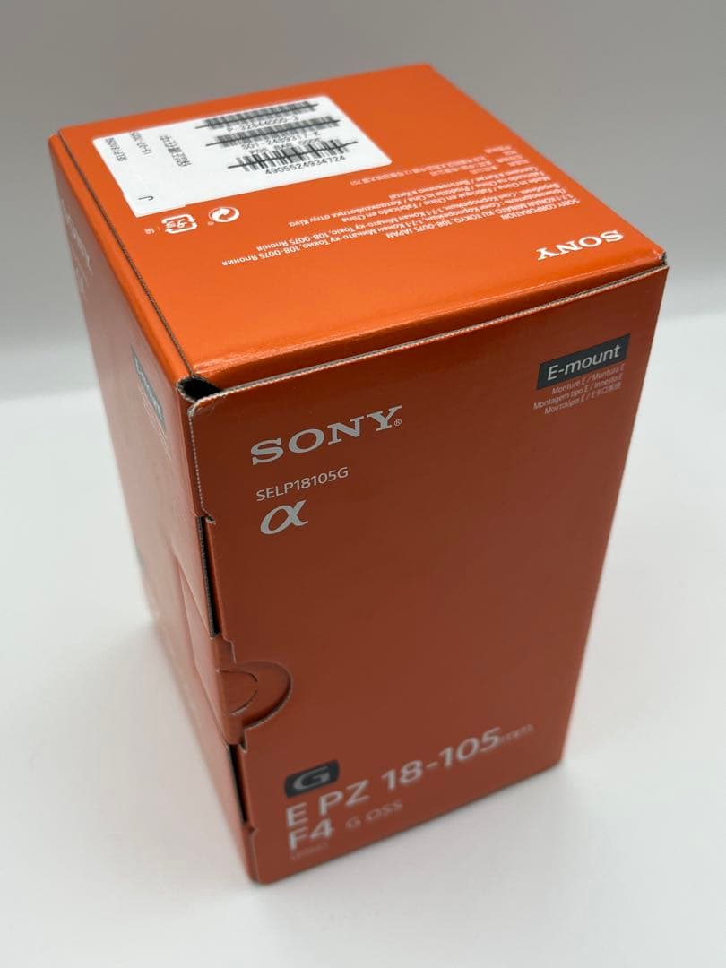 SONY E PZ 18-105mm F4 G OSS(ケンコー製フィルター付)