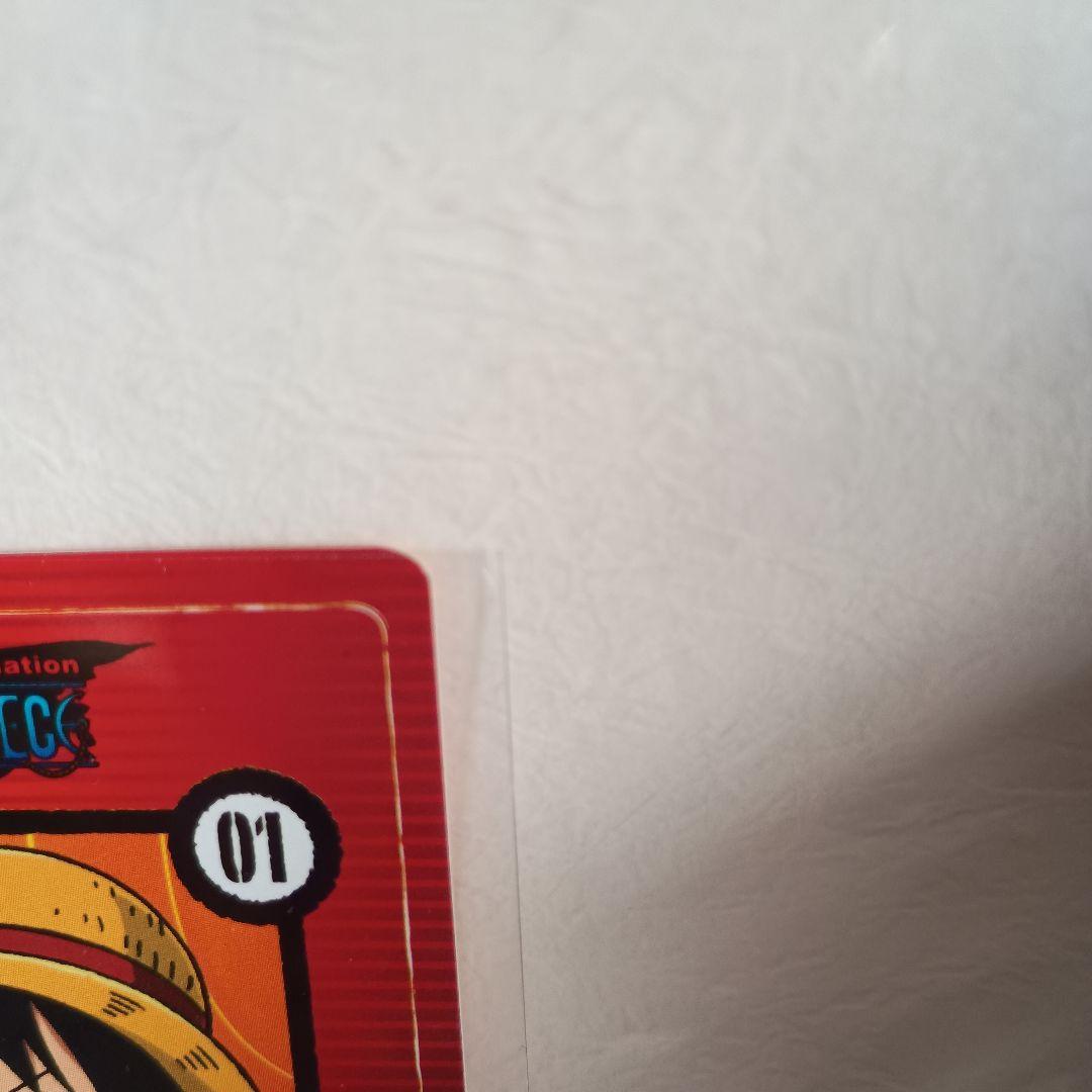 ワンピース トップ カード ０1 　 モンキーDルフィ