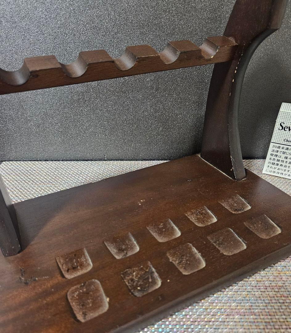 木製　モデルガンスタンド　5丁立て モデルガン飾り台　展示台