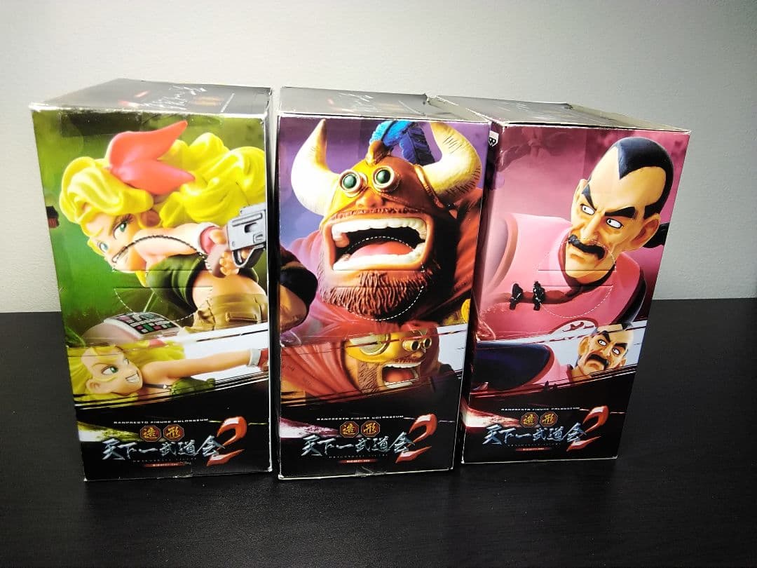 造形天下一武道会　 ランチ　牛魔王　桃白白　３セット ドラゴンボールフィギュア