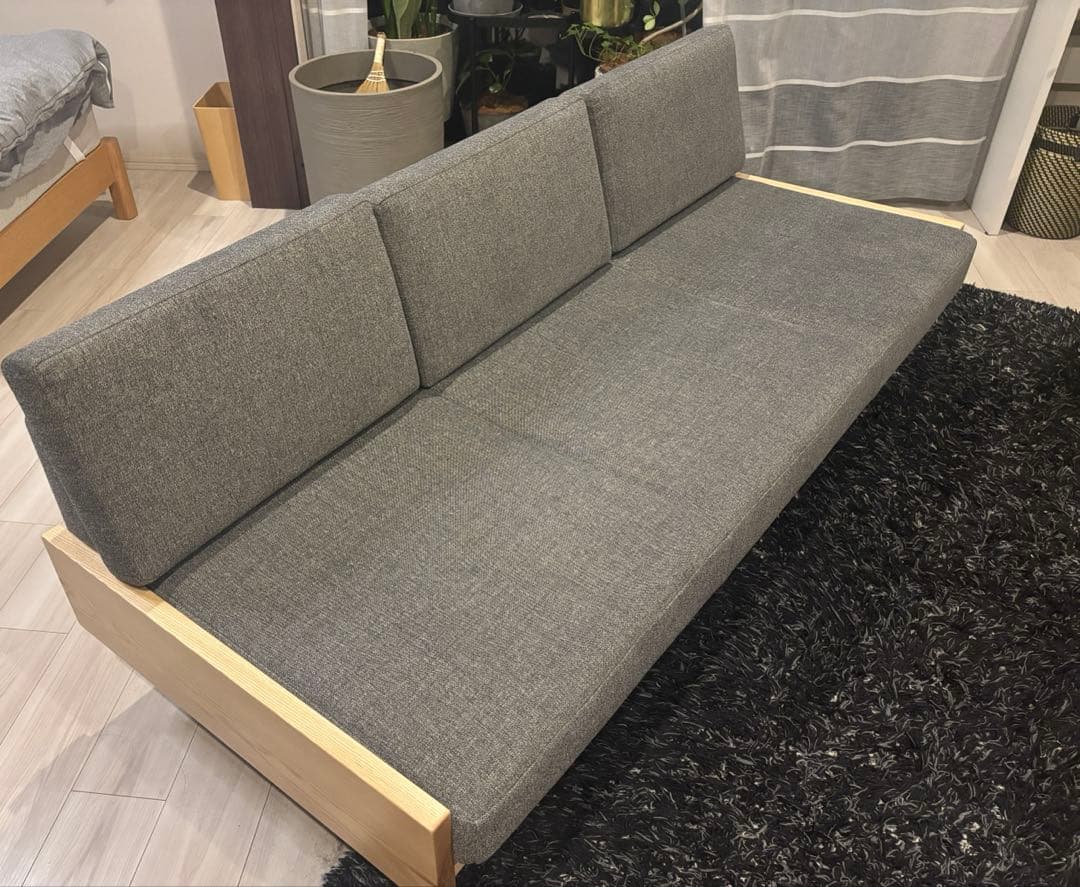 【いなさん】Day Bed Sofa L 3人掛けソファ　ad - gra